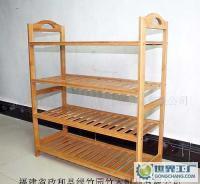 綠竹園竹木制品 可拆卸4層楠竹鞋架[供應(yīng)]_世界工廠網(wǎng)中國產(chǎn)品信息庫